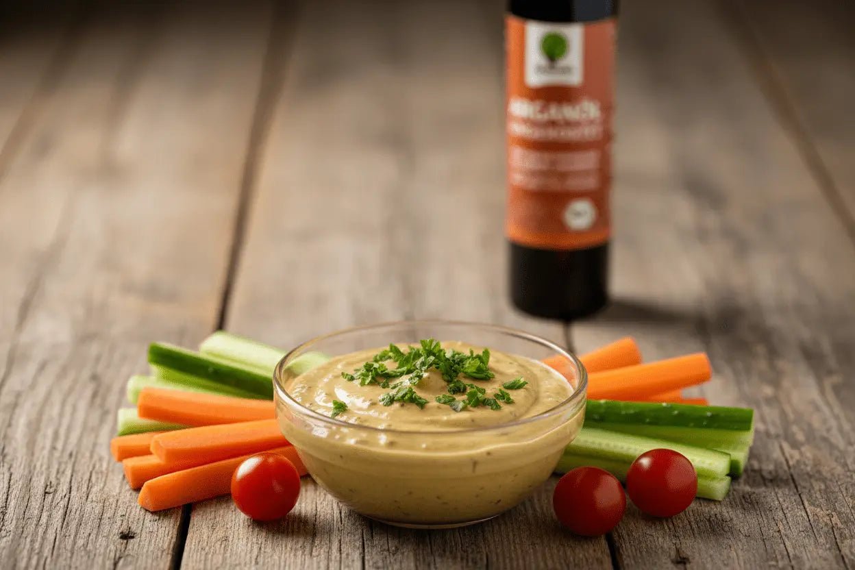 Arganöl-Dip – Cremig, gesund & in 5 Minuten fertig - MANSURIS