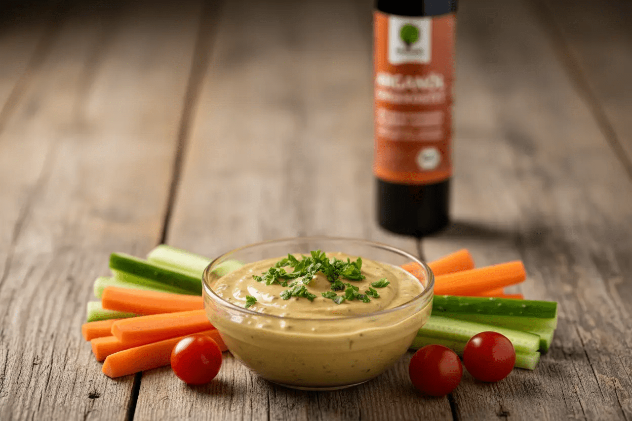 Arganöl-Dip – Cremig, gesund & in 5 Minuten fertig - MANSURIS