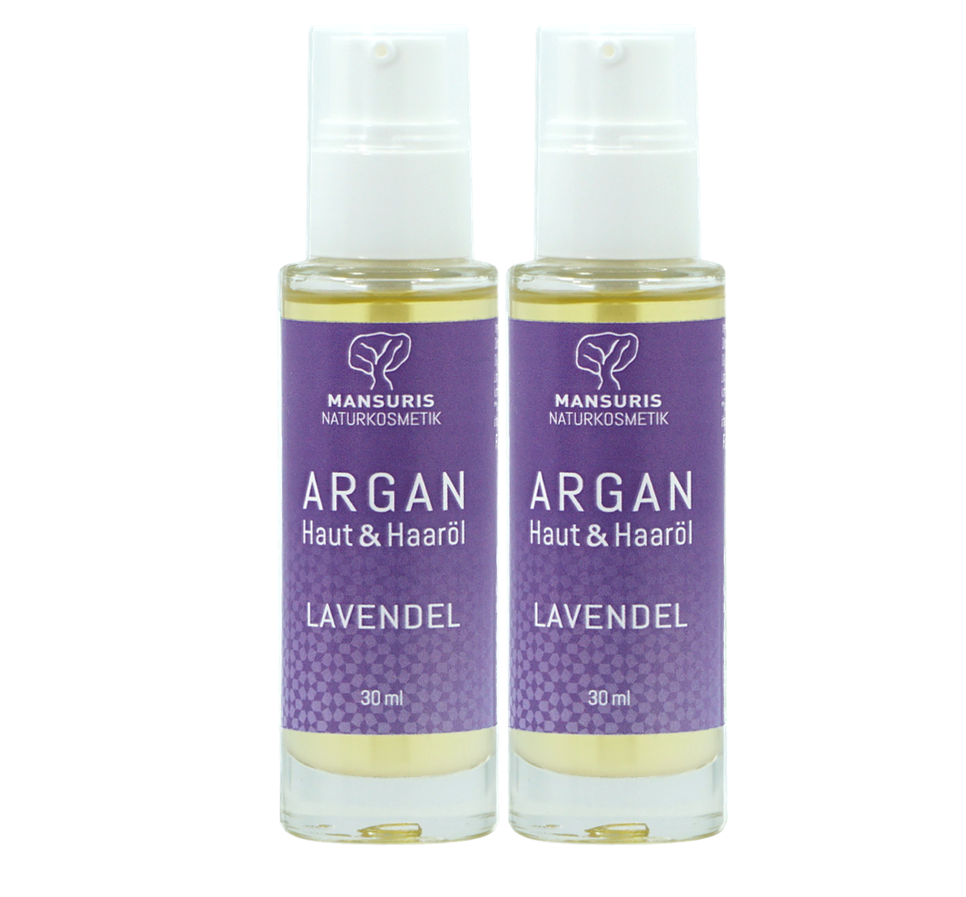 Argankörperöl Lavendel 2x30 ml