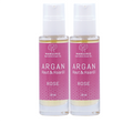 Argankörperöl Rose 2x30 ml