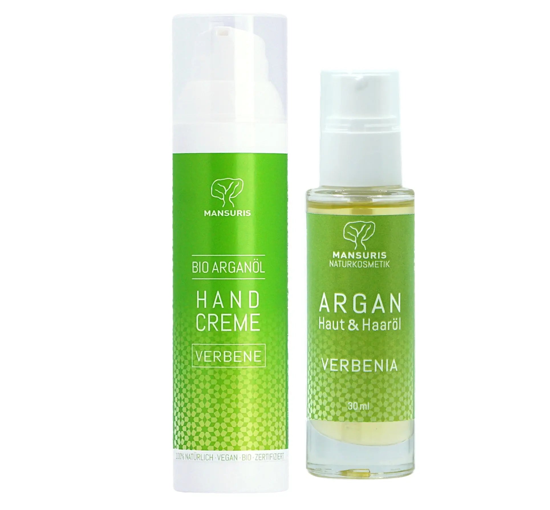 Handcreme und Körperöl Set  (Körperöl 30ml, Handcreme 75 ml) MANSURIS