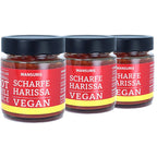 Harissa Gewürzpaste 3 x 140g - MANSURIS