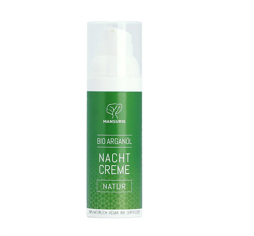 Argan Nachtcreme Duftneutral 30ml - MANSURIS