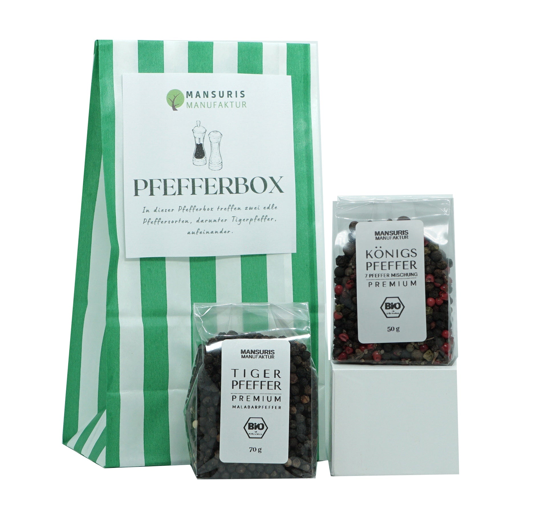 🖤 Pfeffer-Box: Tigerpfeffer & Königspfeffer
