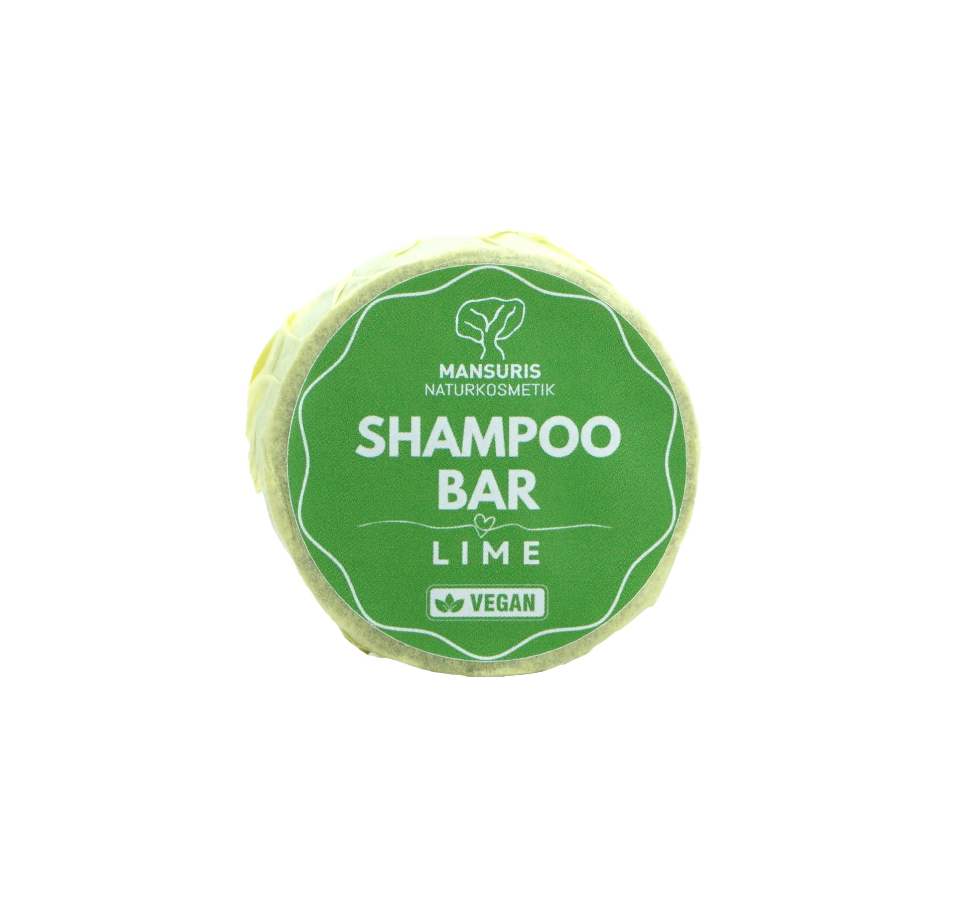 🍋 Shampoo Bar Lime – Haarseife (70 g)