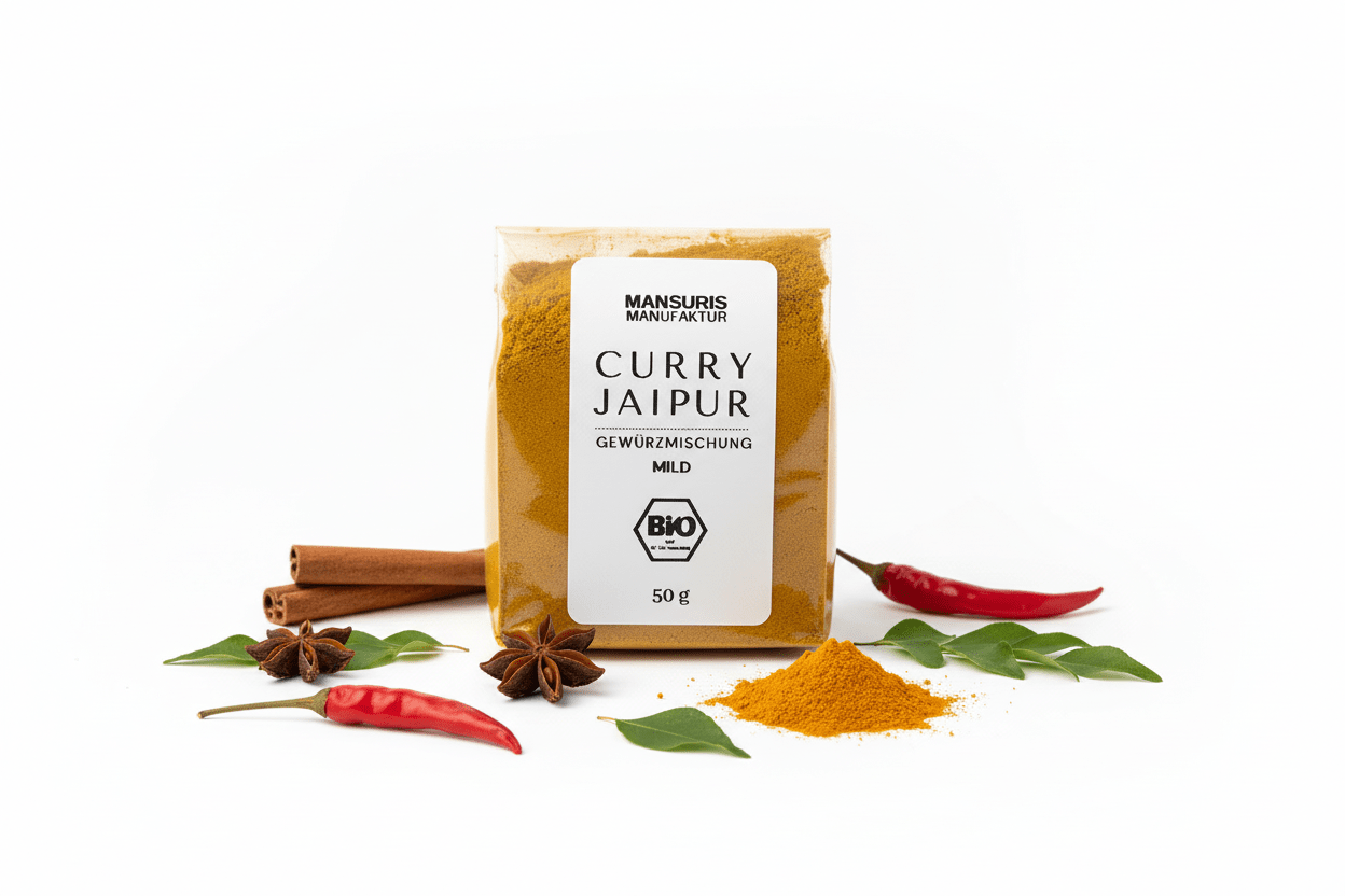 🍛 Curry Jaipur Gewürzmischung BIO - MANSURIS