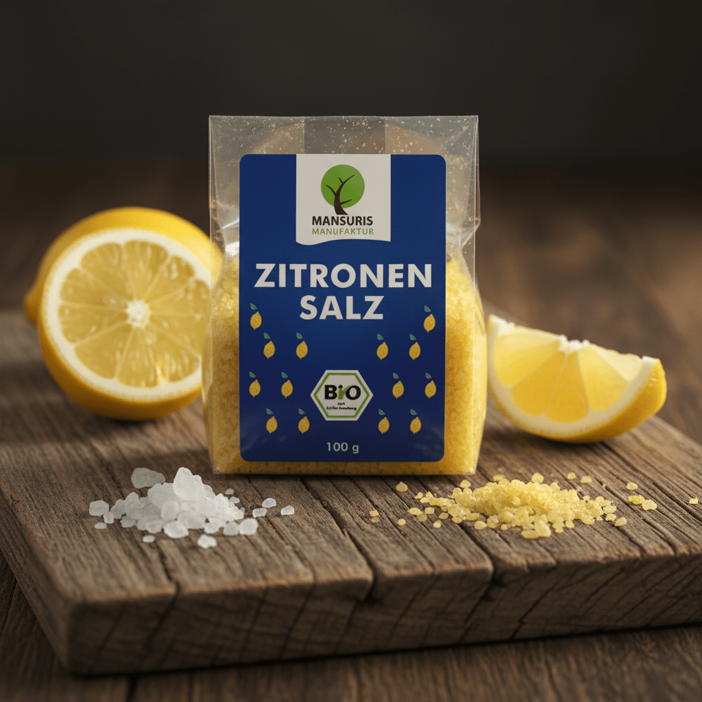 Sizilianisches Zitronensalz - MANSURIS