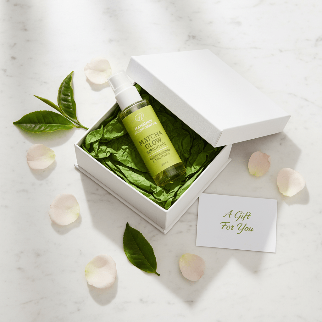 ✨ Matcha Glow Gesichtsöl – Regenerierend & Schützend - MANSURIS